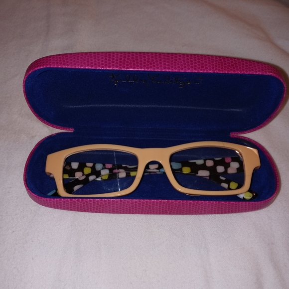 🆕Lilly Pulitzer BUNDLE Eyeglass Case & Floral Estee Lauder Makeup Toiletry Bag - Picture 4 of 15